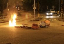 晚上香港多區有人抗議或堵路 暴發警民衝突