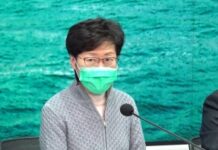 林郑月娥表示将修例禁止全港领有酒牌食肆及会所等卖酒