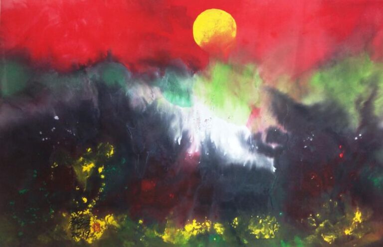 台湾艺术家蔡丰名油画作品欣赏