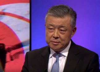 中驻英大使:李文亮非吹哨人 中国不是病毒源头