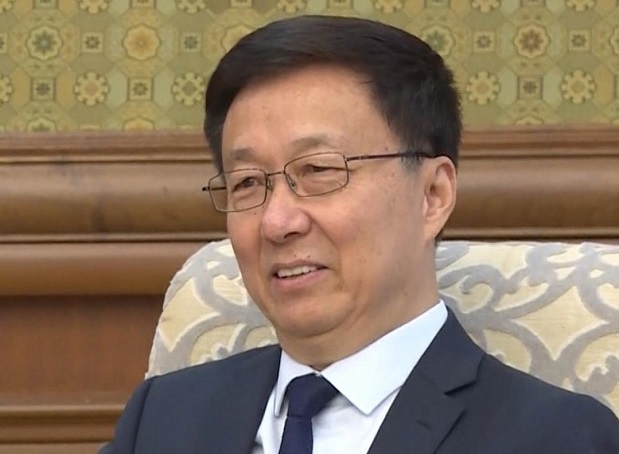 韓正接見港澳政協委員 提及「香港國安法」