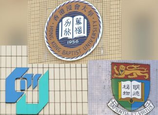 城大、浸大及港大分別有學生或職員確診新型肺炎