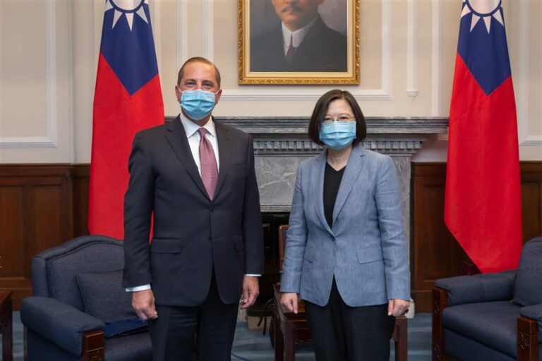 阿紮爾歷史性訪問 鋪陳台美關係化被動為主動