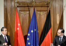 王毅目前正在欧洲行最后一站德国 多名德议员要求强硬对华