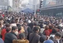 武漢退休人員上街抗議 反對削減醫保福利