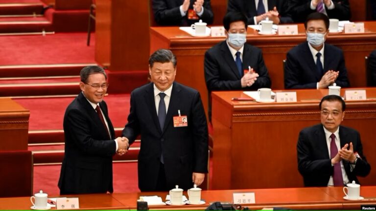 李強任國務院總理 劉金國任國家監委主任