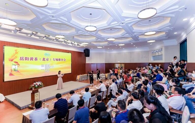 岳阳黄茶（北京）专场推介 亮相2023北京国际茶业展