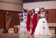 柯可锡琳箜篌毕业同心慈善音乐会