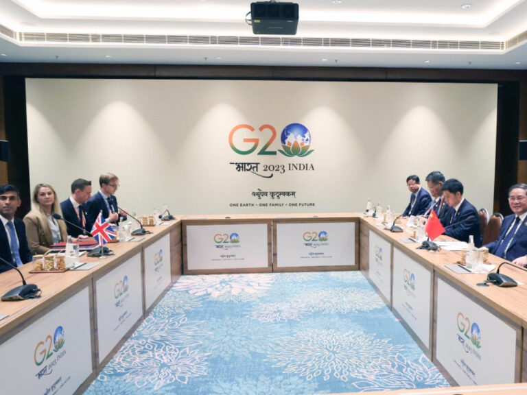 諜影下李強晤蘇納克　李強稱要以穩定互惠中英關係更好造福世界