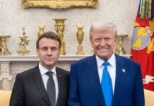 川普和馬克宏會晤:現在是結束俄烏戰爭的時候