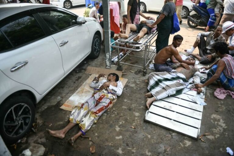 緬甸地震波及泰國中國 緬甸救援難度高 美地質調查所估上萬人罹難