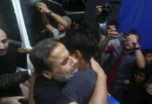 巴以冲突:以色列释放的巴勒斯坦人与家人团聚,美国推动在加沙建立具有广泛权限的国际力量