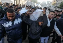 巴以冲突:以色列将军费预算定为340亿美元,并继续攻击加沙