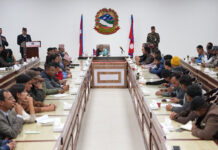 尼泊爾臨時政府與9月初示威者代表簽署協議