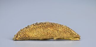 西安一唐墓出土多枚薩珊銀幣