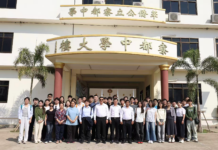 清華大學「思源骨幹計劃」實踐團訪問老撾華文教育聯合會 搭建中老教育交流新橋梁