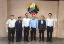 共話六五友誼 共譜合作新篇——老撾僑界隆重拜會副總理沙萬·豐威漢 共賀中老建交65周年暨“中老友好年”