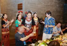 七仙嶺黎風夜聚序並詩