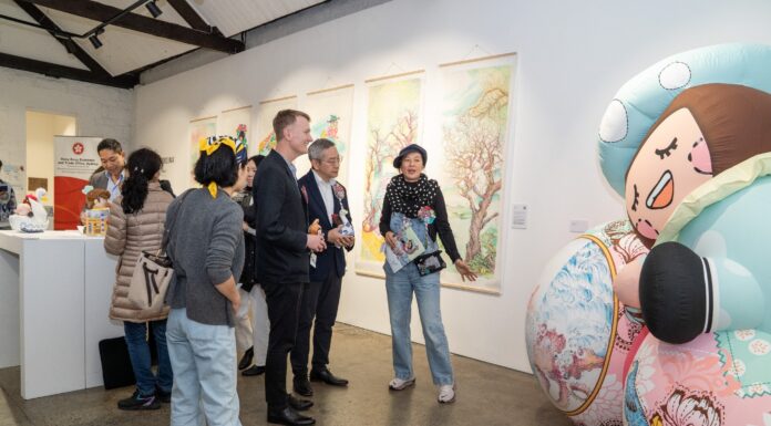 悉尼經貿辦支持「墨浪人生」澳洲巡迴展覽